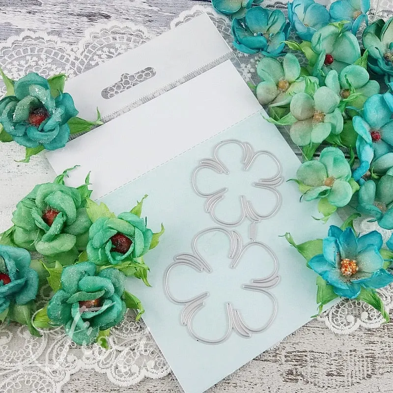 Piggy Craft metal cutting dies cut die mold Various flower series Scrapbook paper craft knife mould blade punch stencils dies