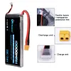 Noiposi High capacity customized lithium Polymer battery 7.4 V 10000 mAh 9059156 2s