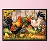 Chicken - 11CT Stamped Cross Stitch - 50*40cm - Animal