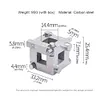 Car Rear Disc Brake Piston Caliper Wind Back Cube Tool 3/8 in Square Drive Tool