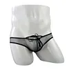 Men's Sexy Mesh Trunk See-Through Adjustable Panties