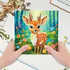 12pcs DIY Greeting Card Special shaped Diamond Painting Christmas Postcards Kit