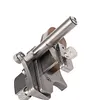 Nattools Belt Cutter Leather Strip Cutter Handmade DIY Leather Strip Cutter Stainless Steel 490g