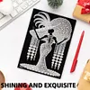 (US Local)50-Page A5 Queen Diamond Painting Notebook for Adult Holiday Birthday Gift