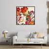 (Multi Style)Peony-Full Embroidery 3 Strands 11CT Stamped Cross Stitch-40*60CM-Large Size