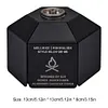 Gas Tank Protective Cover Aluminum Alloy Fuel Canister Sleeve Anti-Fall Case
