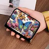 (US Local)5D DIY Diamond Painting Wallet Diamond Painting Card Holder Coin Purse DIY Craft Kit