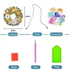 DIY Christmas Wreath Art Acylic Crystal Rhinestone Hanging Craft Kits