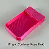 Multifunctional Diamond Painting Quick Storage Drills Tray Tool: Tray + Storage Box for Diamond Painting Bead Painting Craft Tools
