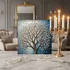 (30x30cm)DIY Pearl Painting Framed Tree  Handmade Pearl Material Art Kit Living Room Decor