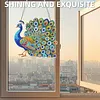 Diamond Painting Acrylic Double-side Peacock Pendant Hanging Gem
