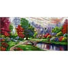 Ambilight-14CT Stamped Cross Stitch 103*52cm/40.55*20.47in (Big Size)