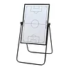 [US Local Warehouse] 35inx24in Magnetic Soccer Coaches Clipboard Tactical Dry Erase Board with Magnetic Markers Pen Eraser Portable Tactical Clipboard with Adjustable Stand for Basketball Volleyball Coaches