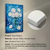 (20x30cm)DIY Flower Vase Framed Handmade Pearl Painting Art Craft Kit Living Home Decor