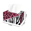 5D DIY Diamond Painting Handmade Crystal Square Tissue Box Kit (Zebra)