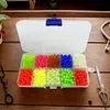 1000pcs/box Luminous Fishing Beads Hard Plastic Round Glow Beads Fishing Stopper