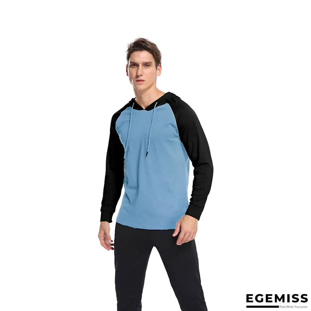 Men's Long-sleeved T-shirts Men's Clothing Hooded T-shirts | EGEMISS
