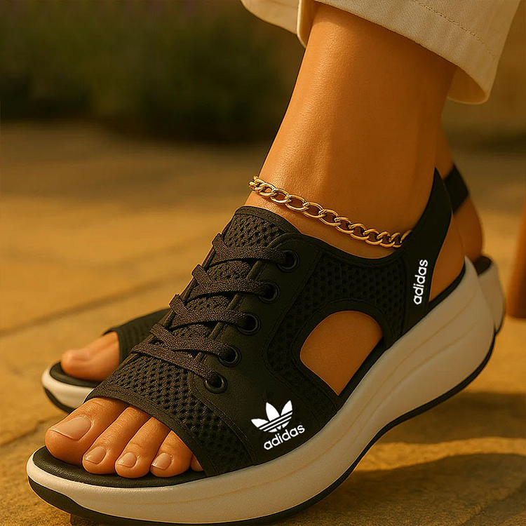 ADIDAS@2025 &uacute;j sport-, szabadidős, fűzős, massz&aacute;zsszand&aacute;lok