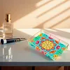Acrylic Special Shaped Mandala Pattern 5D Diamond Painting Tray Art Craft Decor