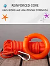 Buoyant Throw Rope Non-slip Safety Saving Rope for Swimming Boating Fishing