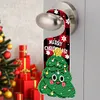 Christmas Snowman Diamond Painting Door Handle Hanging Sign Door Wooden Pendant Kit