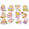 2 Sheets Diamonds Painting DIY Cartoon Animals Sticker