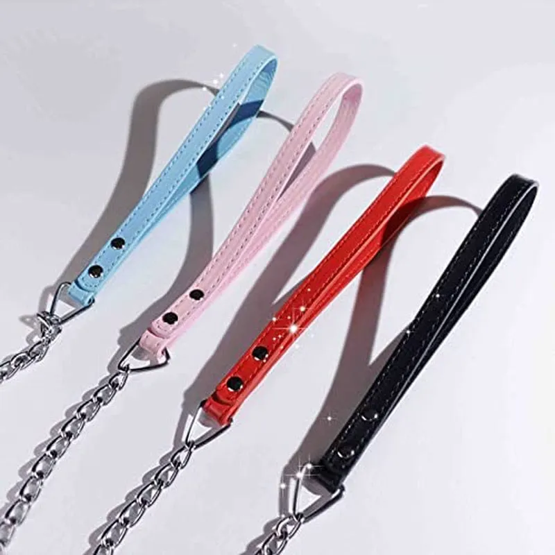 Exotic Accessories Slave PU Leather Daddy's Girl Choker Collar Lolita Necklace Sailor Moon Costume Cosplay Bondage Restraints