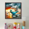 Blackjack Sailing-11CT Stamped Cross Stitch 40*40cm/15.75*15.75in