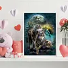 Wolf-Paint by Numbers Acrylic Painting 40*50cm