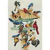 Bird-11CT Stamped Cross Stitch Kit(30x40cm)