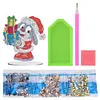 >SALE<Special Shape Diamond Art Table Decor for Home Office Table Decor (Xmas Bunny#2)