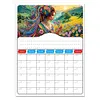 DIY Special Shaped Colorful Pattern 5D DIY Diamond Art Monthly Planner Kits