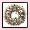 Wreath-14CT Counted Cross Stitch Kit(40x40cm)