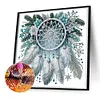 Attrape-r&ecirc;ves-peinture diamant en forme sp&eacute;ciale-30*30cm