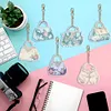 6PCS Diamond Painting Keychains Special Shape Double Sided Diamond Art Ornaments Kit