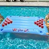 Inflatable Pong Floaty Summer Pool Party Decorations Floating Pong Table Float