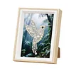 Framed Hummingbird-Pearls Painting Kit DIY Diamond Painting Pearl Dot Crafts 17*22CM