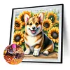 Corgi-Peinture diamant foret rond-40*40cm