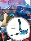 Sim Racing Handbrake Support for Logitech G29/G27/G25 T300 T500 Simulate Linear Handbrake Professional Gaming Peripherals for Racing Games