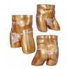 Men's Ice Silk Elastic Silky Thong U-Convex Seamless Sexy Thin Strap Tight T-Pants
