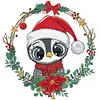(Multi-Style)Christmas Wreath-Partial Special Shaped Diamond Painting 30*30CM