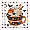 12 months -11CT Stamped Cross Stitch Kit(35*35cm)