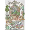【SALE】In The Garden-14CT Counted Cross Stitch 29*44cm/11.42*17.32in