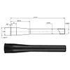 Aluminum Alloy Mountain Bicycle Fork Head Tube Replacement Tapered Steering Tube