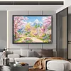 Pastoral Scenery Cottage-11CT Stamped Cross Stitch 85*65cm/33.46*25.59in(Big Size)