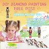 29PCS DIY Diamond Mosaic Stickers Kits for Kids Beginner Toy Kit (Cavalryman)
