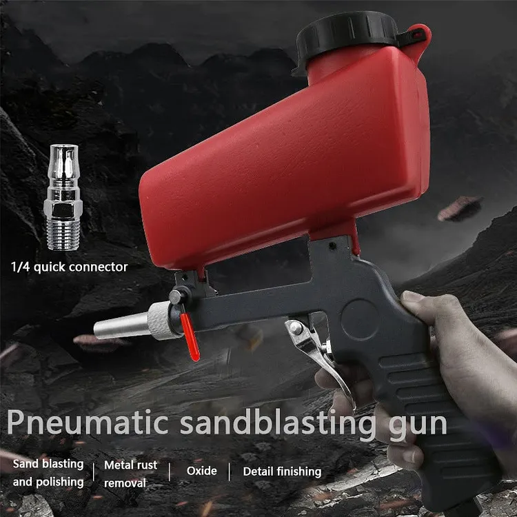 🔥Summer Hot Sale Promotion-✨-Portable Pneumatic Sandblasting Gun