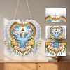 (US Local)Jesus Praying DIY Diamond Painting Dots Pendant Rhinestone Diamond Art Pendants