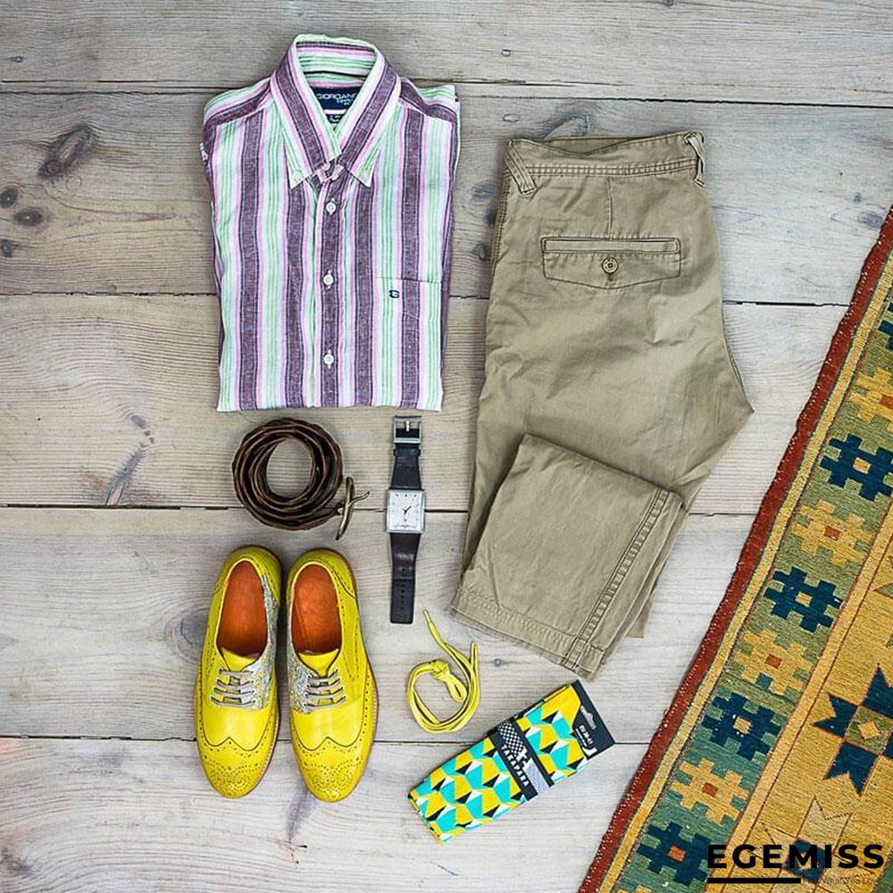 Handmade Paisley Pattern Oxford Leather Shoes | EGEMISS