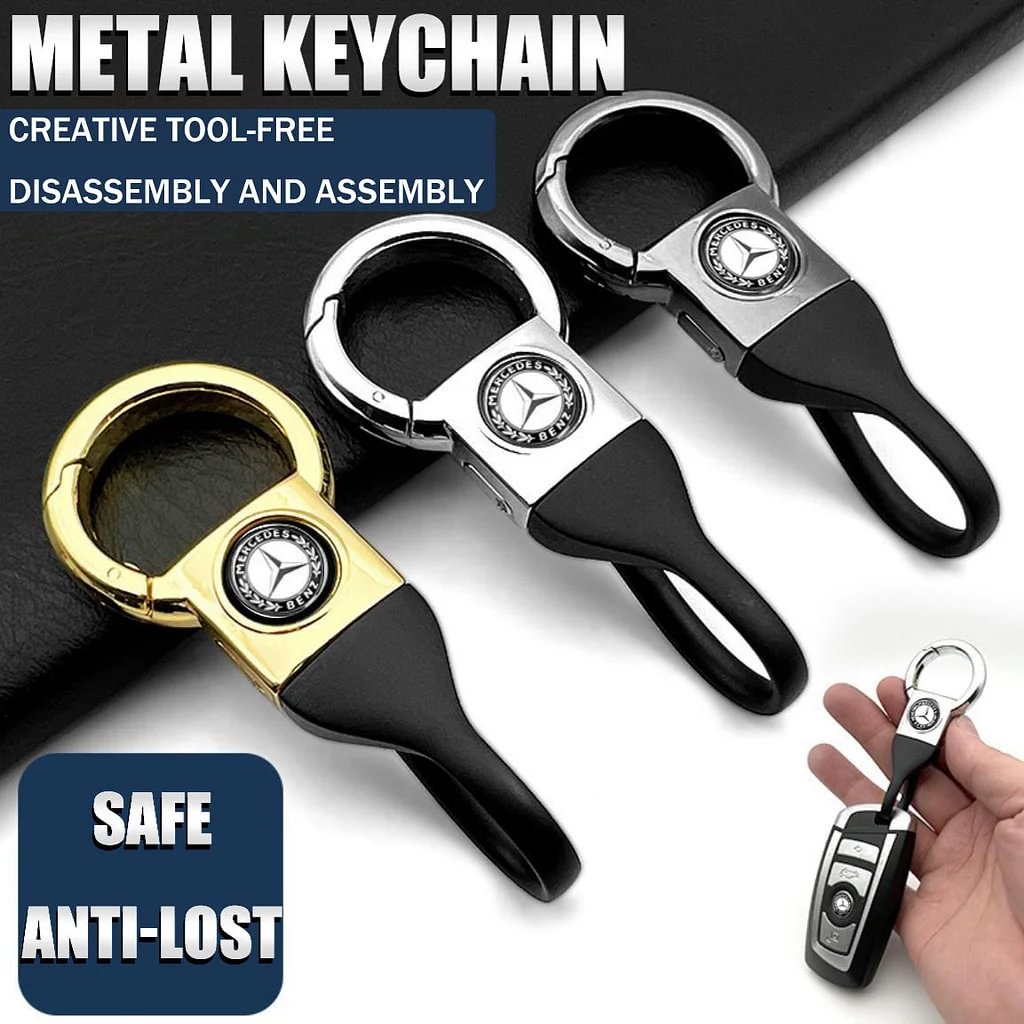 Car zinc alloy keychain pendant (2 pieces)